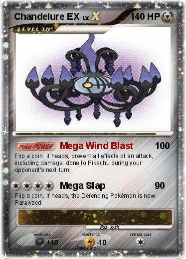 Pokemon Chandelure EX