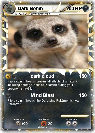 Pokemon Dark Bomb