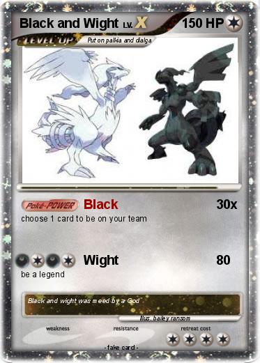 Pokemon Black and Wight