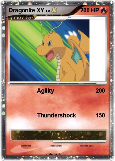 Pokemon Dragonite XY