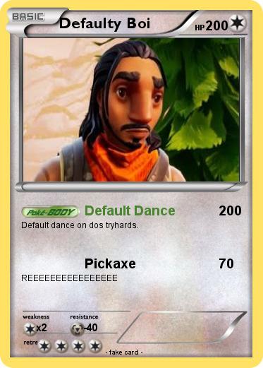 Pokemon Defaulty Boi
