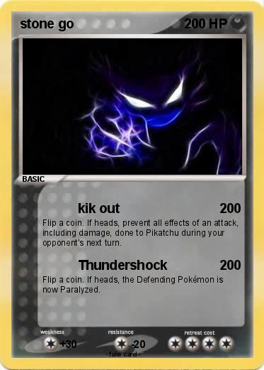 Pokemon stone go