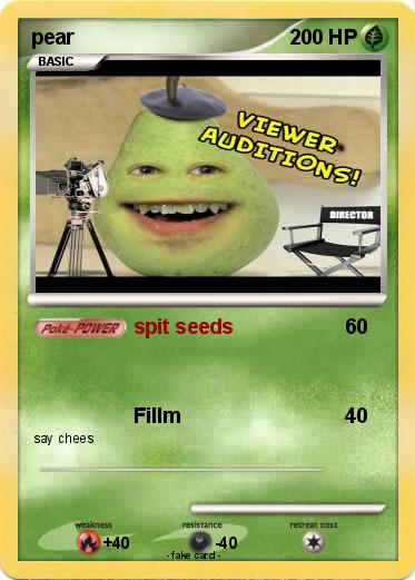 Pokemon pear