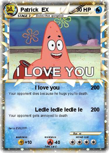 Pokemon Patrick  EX