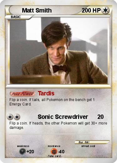 Pokemon Matt Smith