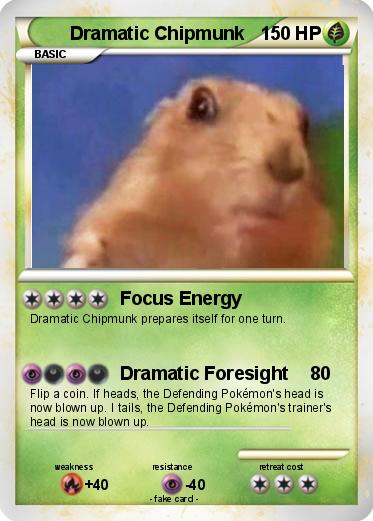 Pokemon Dramatic Chipmunk