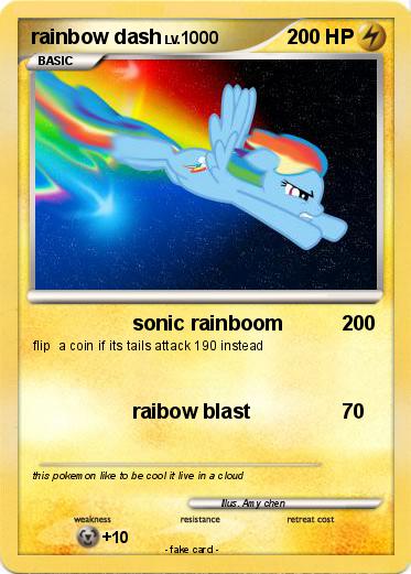 Pokemon rainbow dash