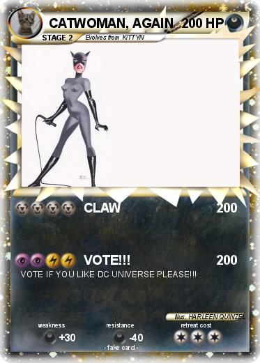 Pokemon CATWOMAN, AGAIN