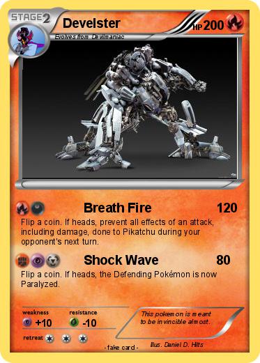 Pokemon Develster