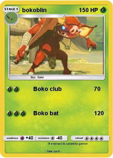 Pokemon bokoblin