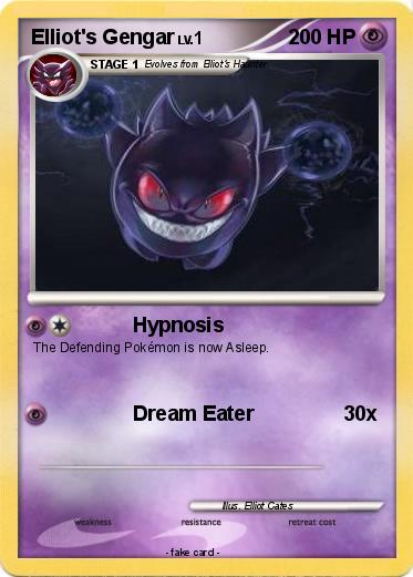 Pokemon Elliot's Gengar