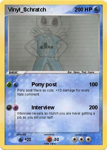 Pokemon Vinyl_Schratch