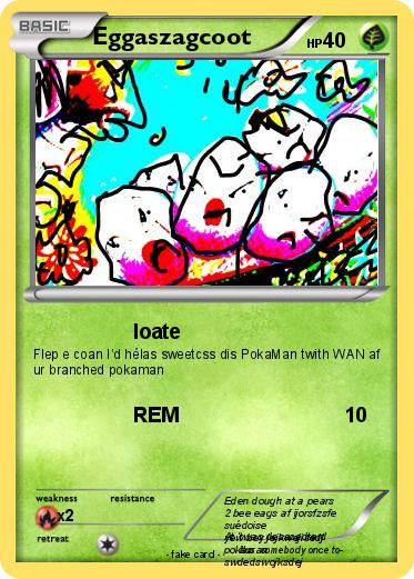 Pokemon Eggaszagcoot