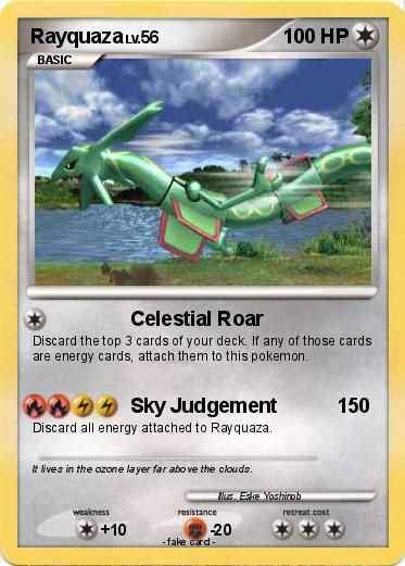 Pokemon Rayquaza