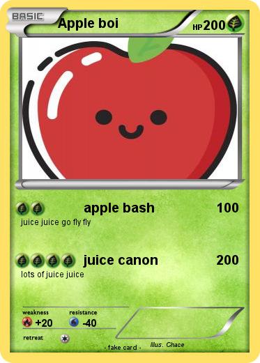 Pokemon Apple boi