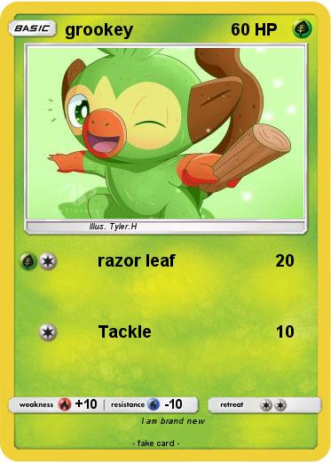 Pokemon grookey