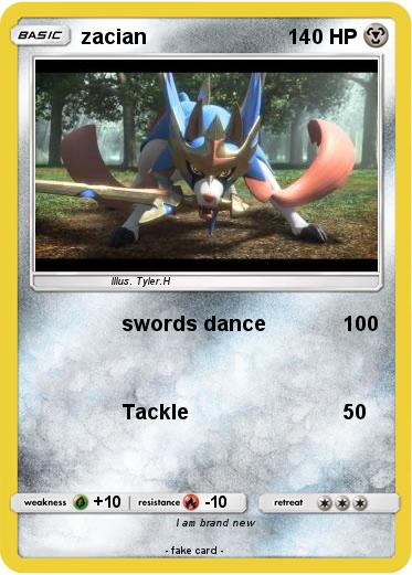 Pokemon zacian