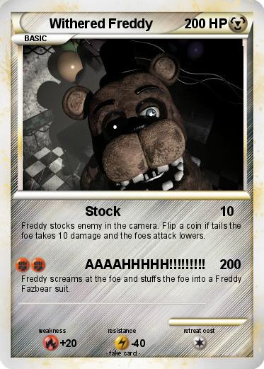 Pokemon Withered Freddy