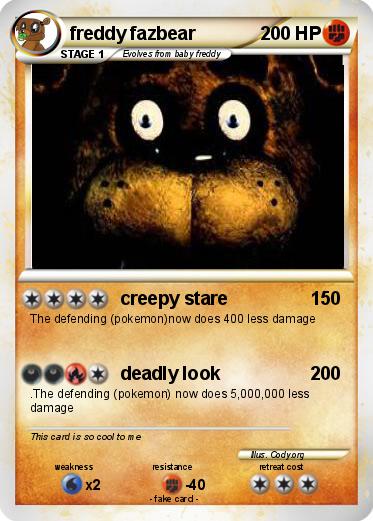 Pokemon freddy fazbear