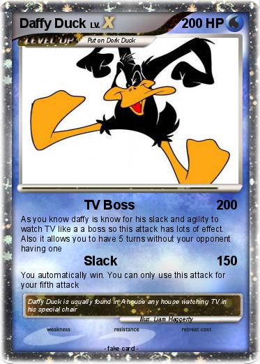 Pokemon Daffy Duck