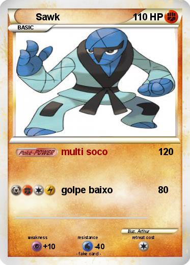 Pokemon Sawk