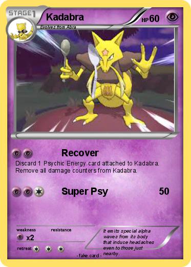 Pokemon Kadabra