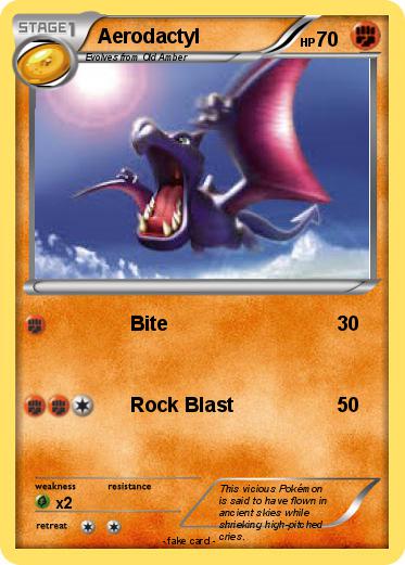 Pokemon Aerodactyl