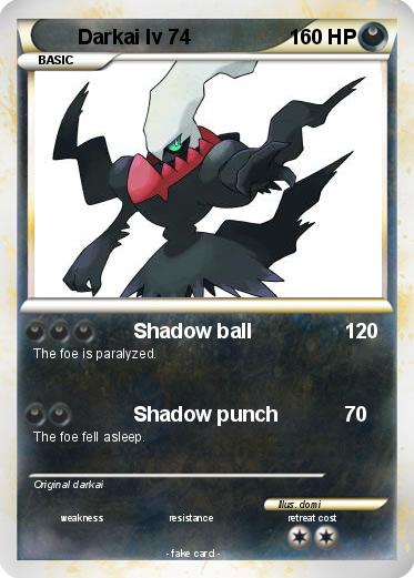 Pokemon Darkai lv 74