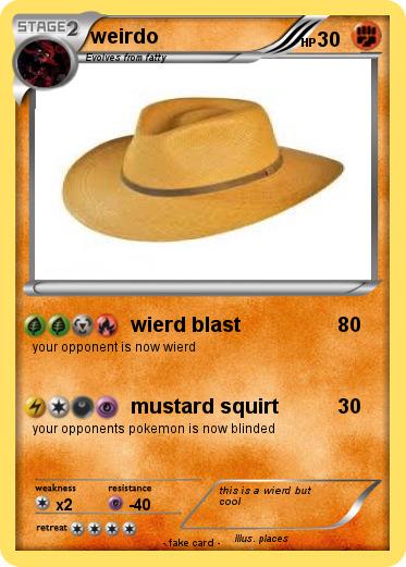 Pokemon weirdo