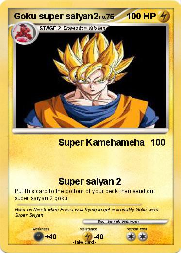 Pokemon Goku super saiyan2 Pokemon Goku super saiyan2