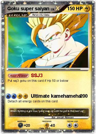Pokemon Goku super saiyan