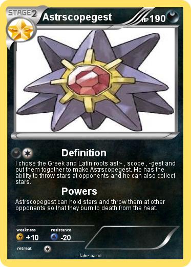 Pokemon Astrscopegest