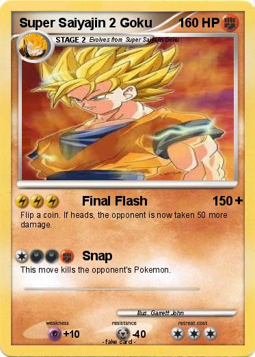 Pokemon Super Saiyajin 2 Goku