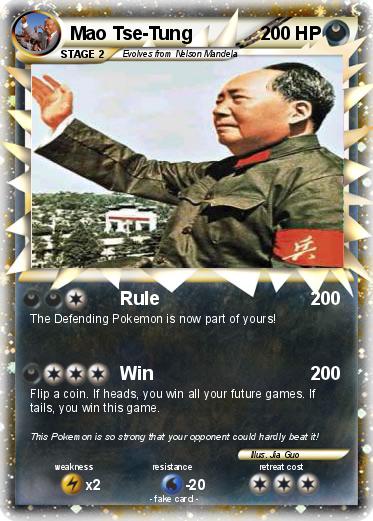 Pokemon Mao Tse-Tung