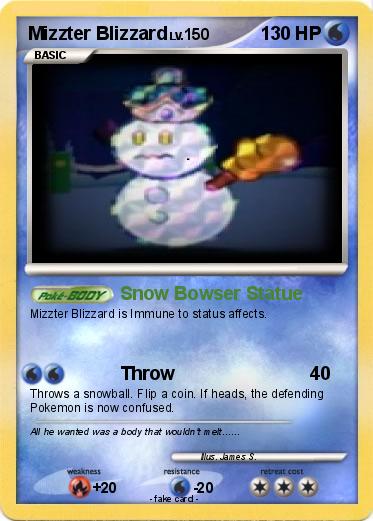 Pokemon Mizzter Blizzard