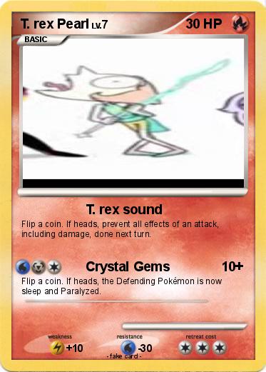 Pokemon T. rex Pearl