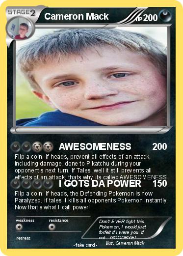 Pokemon Cameron Mack