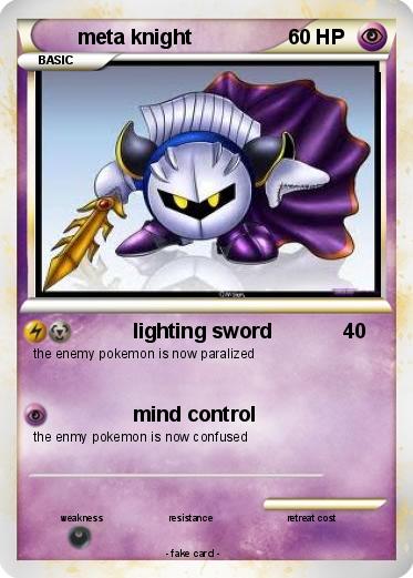 Pokemon meta knight