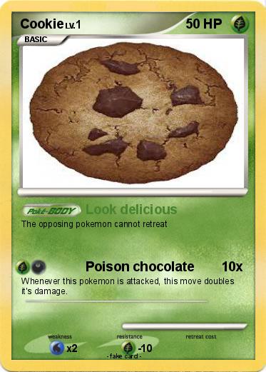 Pokemon Cookie