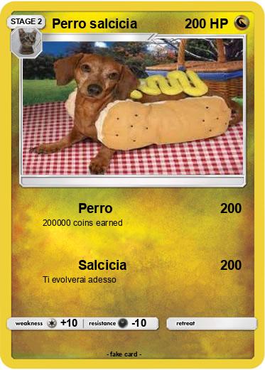 Pokemon Perro salcicia