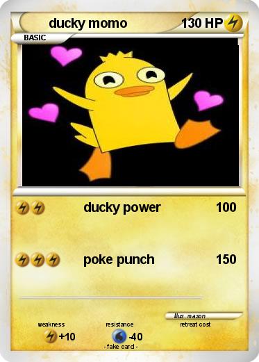 Pokemon ducky momo