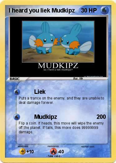 Pokemon I heard you liek Mudkipz