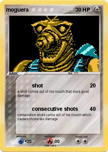 Pokemon moguera