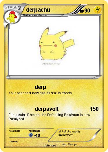 Pokemon derpachu