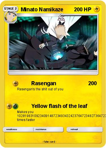 Pokemon Minato Namikaze