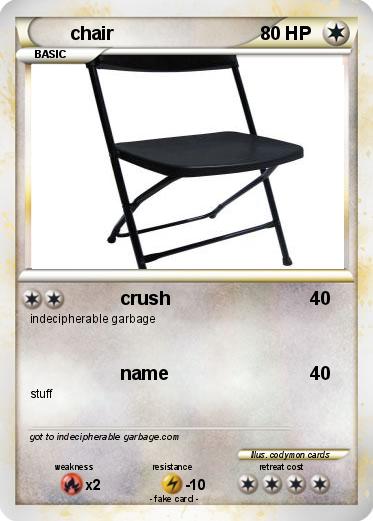 Pokemon chair