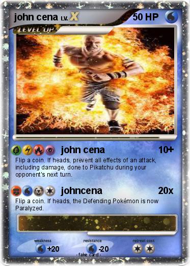 Pokemon john cena