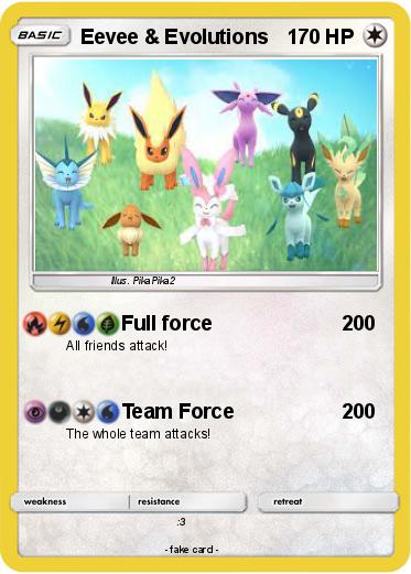 Pokemon Eevee & Evolutions