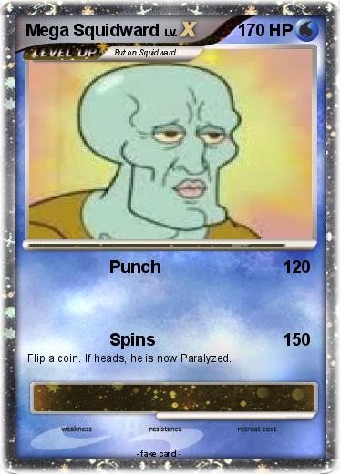 Pokemon Mega Squidward