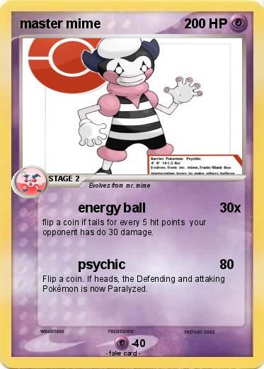 Pokemon master mime